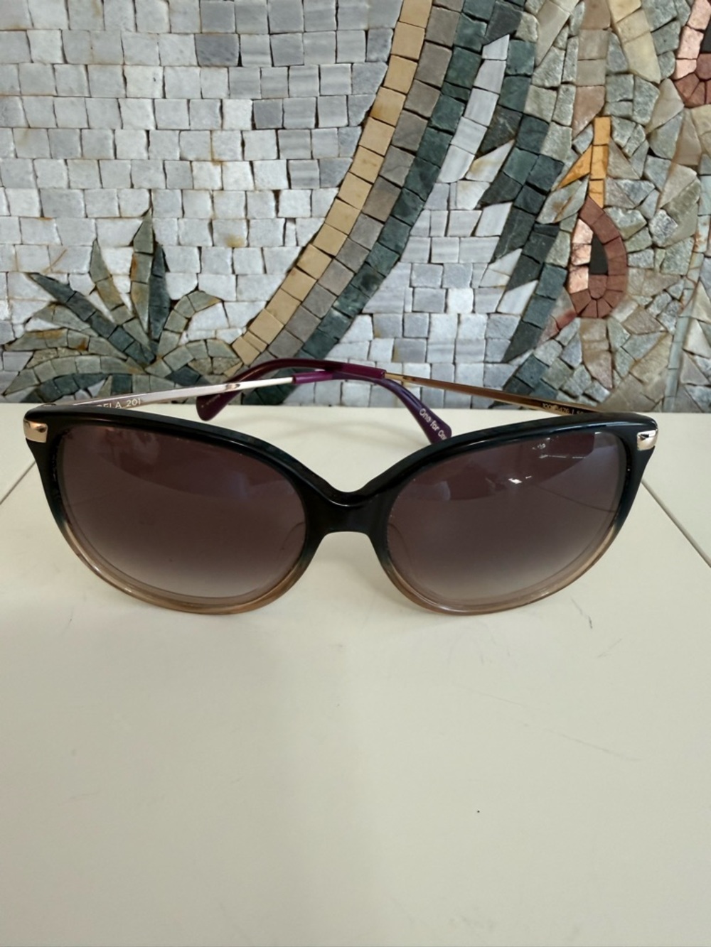Toms Black to Brown Gradient Women's Sunglasses - Picture 4 of 5